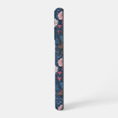 青いワイルドガーデン iPhoneケース (左側面)