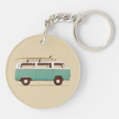 青いヴァン| Florent Bodart キーホルダー (裏面)