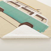 青いヴァン| Florent Bodart シェルパブランケット (3/4)