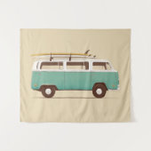 青いヴァン| Florent Bodart タペストリー (正面(横))