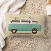 青いヴァン| Florent Bodart ランバークッション (ブランケット)