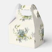 青いヴィンテージフローラお祝い数々のスタイル フェイバーボックス (裏面サイド)