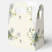 青いヴィンテージフローラお祝い数々のスタイル フェイバーボックス (オープン)