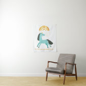 青い一角獣 タペストリー (インサイチュ)