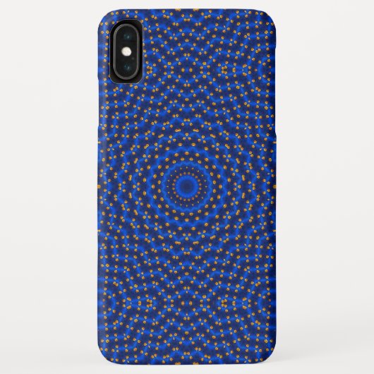 青い万華鏡の上のアヒル... Case-Mate iPhoneケース (裏面)