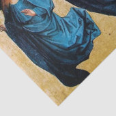 青い三つのクリスマスエンジェル 薄葉紙 (詳細)