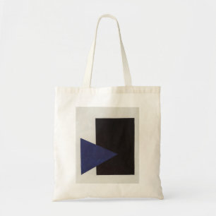 青い三角形とのKazimir Malevich- Suprematism トートバッグ
