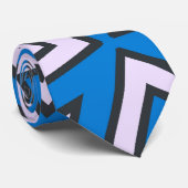 青い三角形 ネクタイ (ロール)