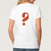 青い上に奇妙な漫画の犬 – よくはしゃぐ Pet Tシャツ (裏面)