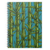 青い上の竹林 ノートブック (正面)
