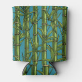 青い上の竹林 缶クーラー (正面)