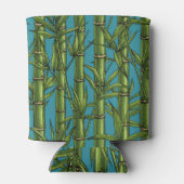 青い上の竹林 缶クーラー (裏面)