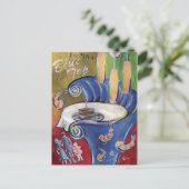 青い上 ポストカード (スタンド正面)