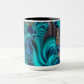 青い世界 マグカップ (中央)