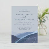 青い丘陵の夕べ　ブルー　ダスティ　招待状 招待状 (スタンド正面)