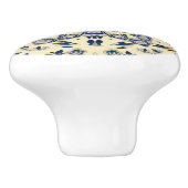 青い中国のデルフト～鳥と蜂～ * ～ セラミックノブ (側面)