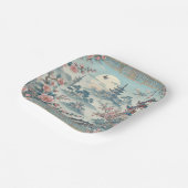 青い中国のトイ ペーパープレート (傾斜あり)