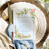 青い中華料理フローラメニュー – Trianon メニュー