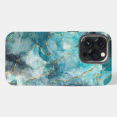 青い丸付きケース – メイトiPhoneケース iPhoneケース (裏面横)