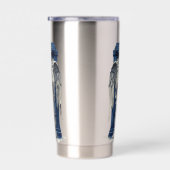 青い交番で泣く天使1 保温保冷タンブラー (右面)