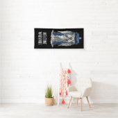 青い交番で泣く天使1 横断幕 (インサイチュ)