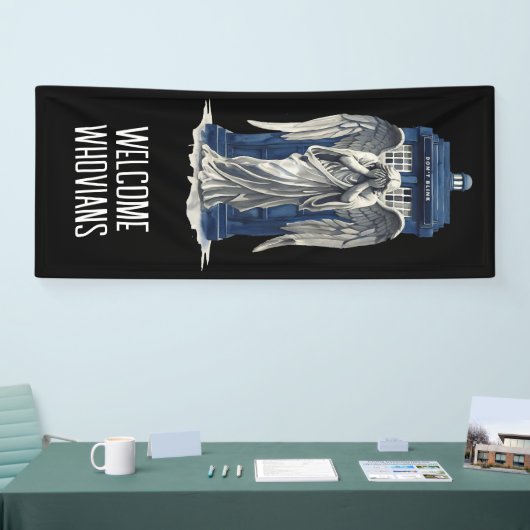 青い交番で泣く天使1 横断幕 (トレードショー)