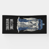 青い交番で泣く天使1 横断幕 (横)