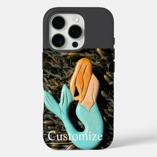 青い人魚のケース Case-Mate iPhoneケース (裏面)