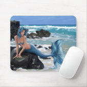 青い人魚のマウスパッド マウスパッド (マウス)