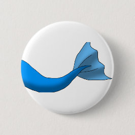 青い人魚の尾 缶バッジ