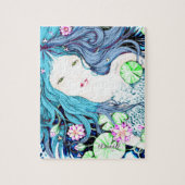 青い人魚 ジグソーパズル (縦)