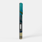 青い人魚 iPhone 16ケース (右側面)