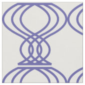 青い仕上げパターン ファブリック (クローズアップ)