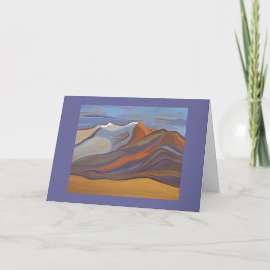 青い代表団 カード (正面)