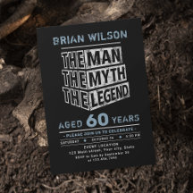 青い任意の年齢の男の神話の伝説の誕生日