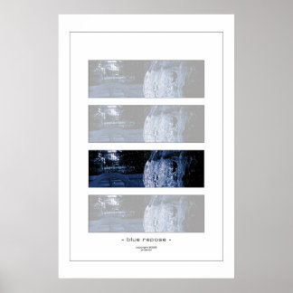 青い休息 ポスター