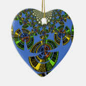 青い伝統 セラミックオーナメント (右)