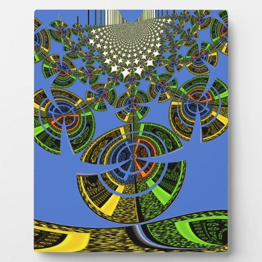 青い伝統 フォトプラーク (正面)