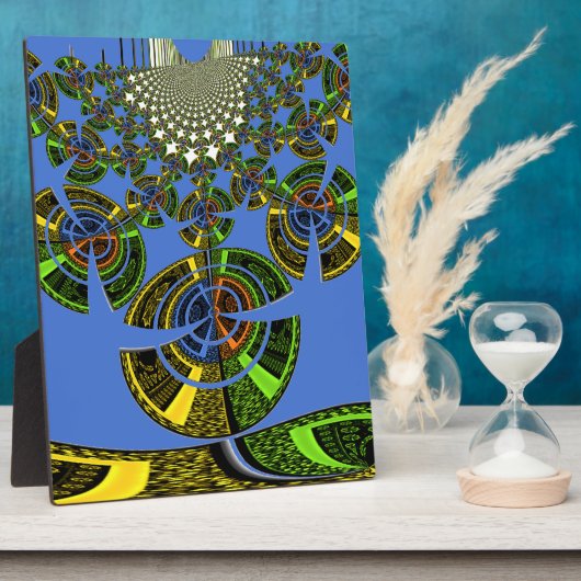 青い伝統 フォトプラーク (側面)