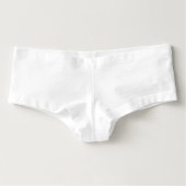 青い何かのPantiesかわいい夫人 ホットショーツ (正面)