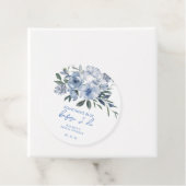 青い何か ドゥー フローラル ブライダル シャワー フェイバータグ (インサイチュ)