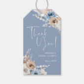 青い何か ドゥ・ビフォア・ザ・ウェディング シャワー ギフトタグ (正面)