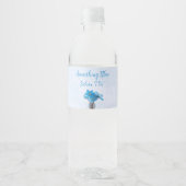 青い何か ドゥ・ビフォア・シャワー ペットボトルラベル (正面)