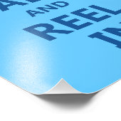 青い保穏やかで フォトプリント            (角)