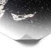 青い傘 ポスター (角)