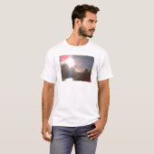 青い光線の保護者 Tシャツ (正面フル)