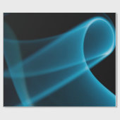 青い光線 ラッピングペーパー (フラット)