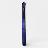 青い光輪を持つ死の天使 3D ドクロ Case-Mate iPhoneケース (裏面/左)