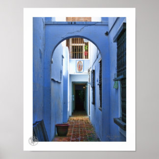 青い入り口 ポスター