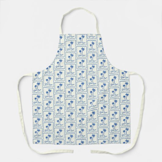 青い入江 エプロン (正面)